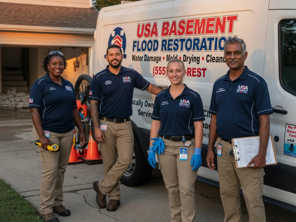 Basement Flood Cleanup company in Spruce, MI